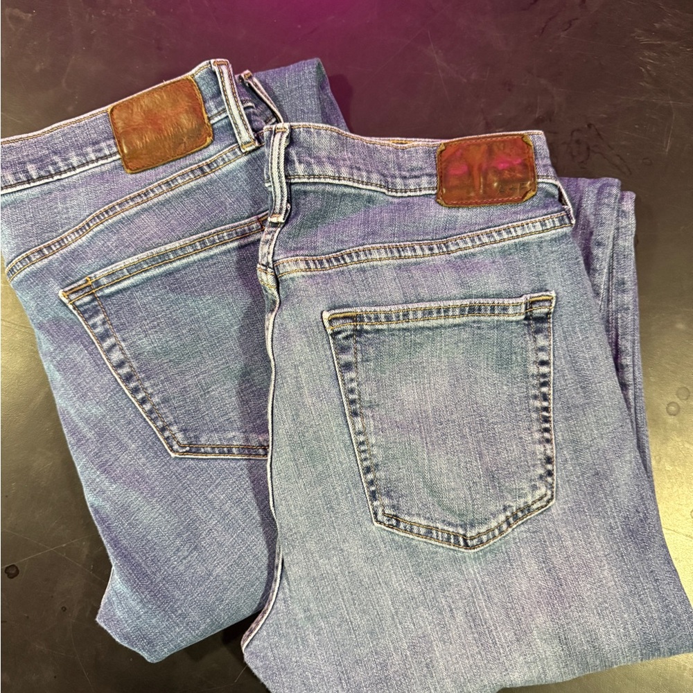 Abercrombie Classic Blue Straight Leg Jeans